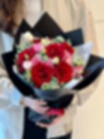 6枝紅玫瑰花束 Red rose bouquet