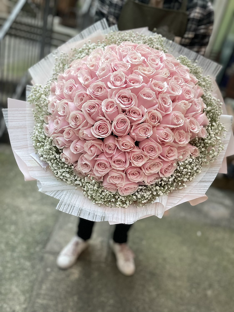 99 rose bouquet
