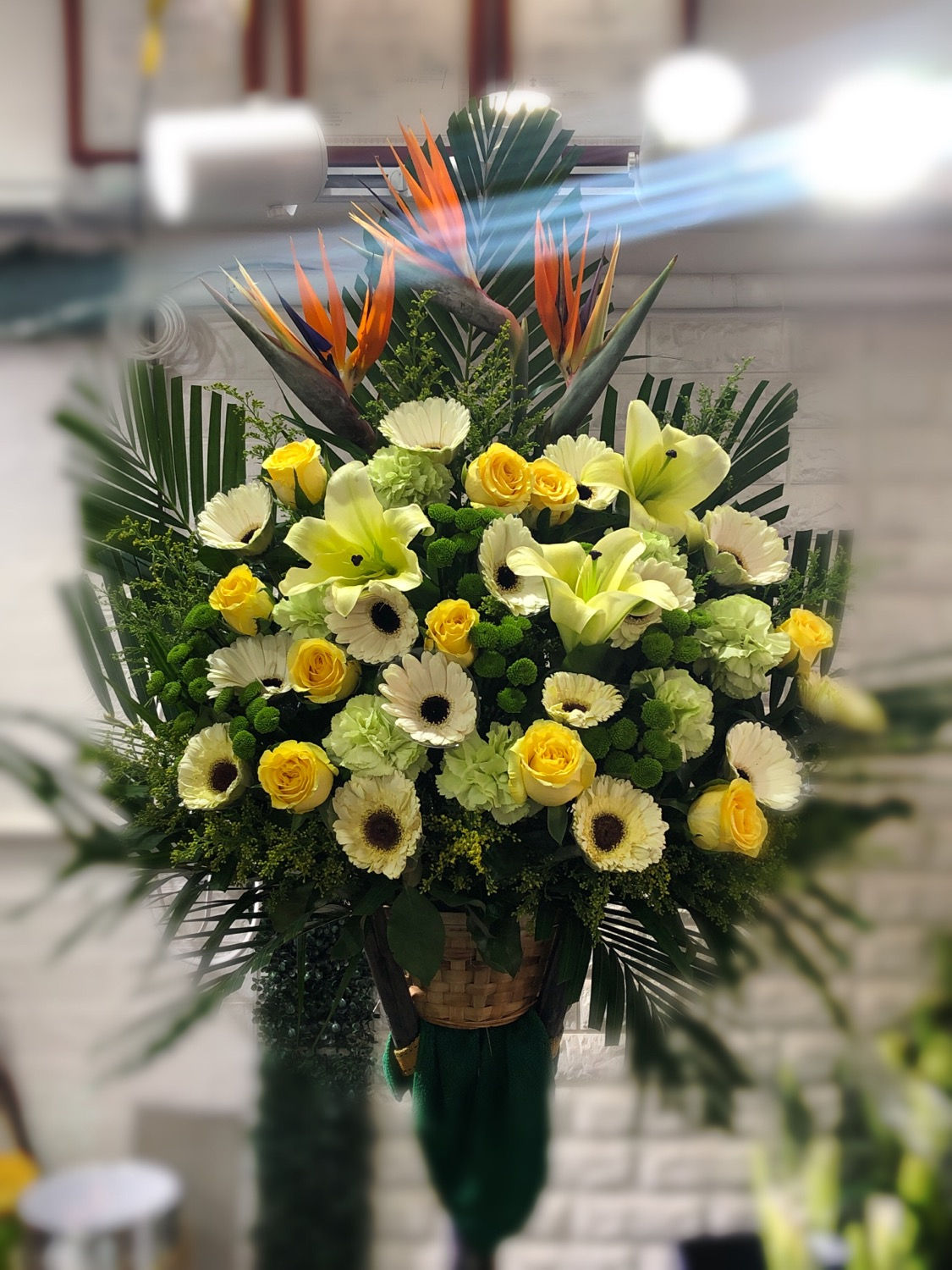 白事花籃 SYmpathy Flower Basket