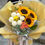 Thumbnail: 笑臉乒乓菊向日葵花束 （可選支數）BigSmileSunflower
