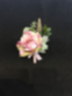 絲花襟花 silk flower corsage
