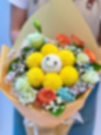 Smile Everyday Spray rose bouquet 笑臉乒乓菊小玫瑰花束