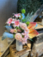 仿真絲花枱花 (絲花不是鮮花)(請先預訂)Silk Flower Arrangement STT-SIF-C