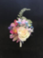 silk flower corsage