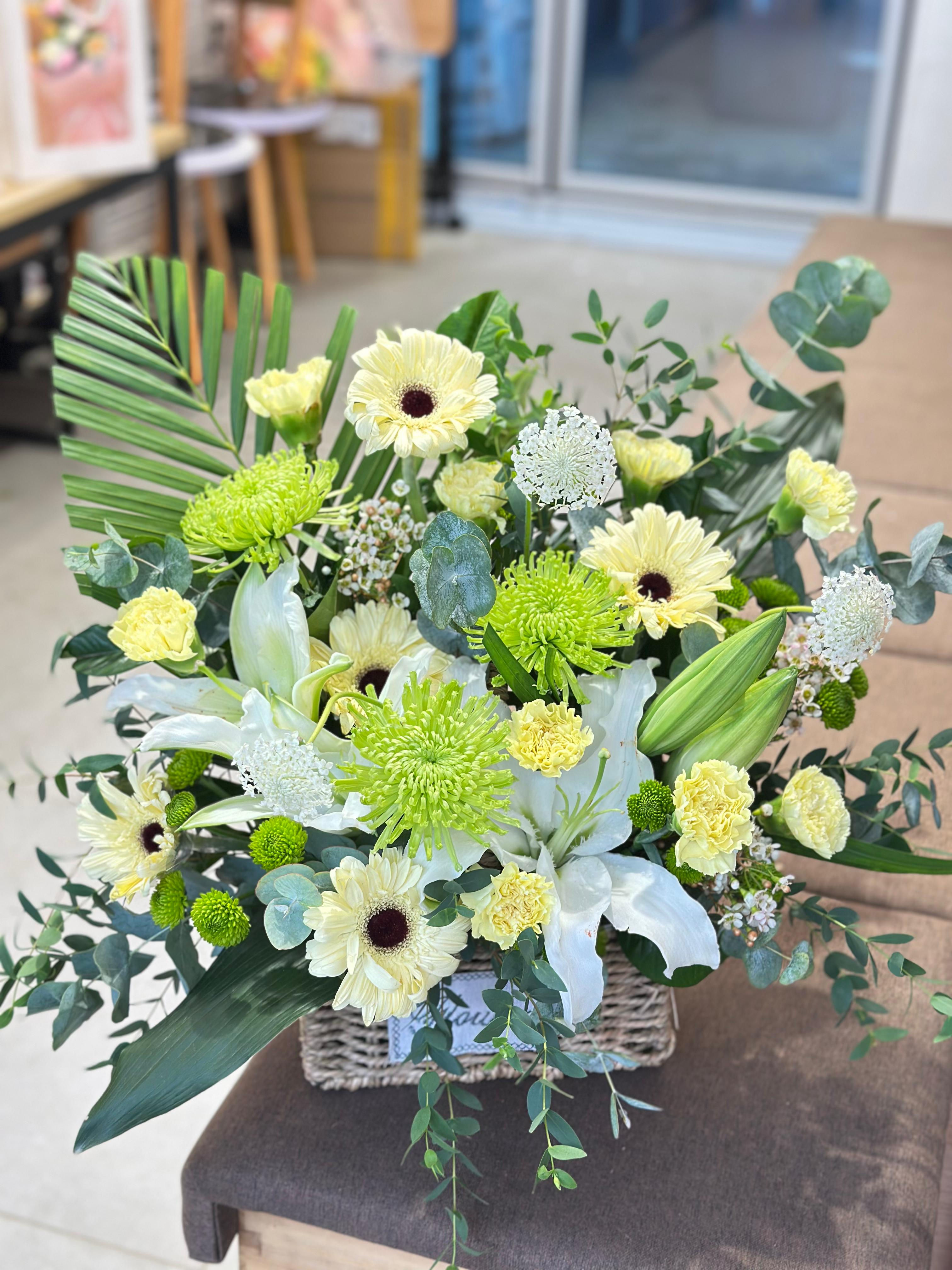 白事枱花Sympathy Table Floral TT-SBK01