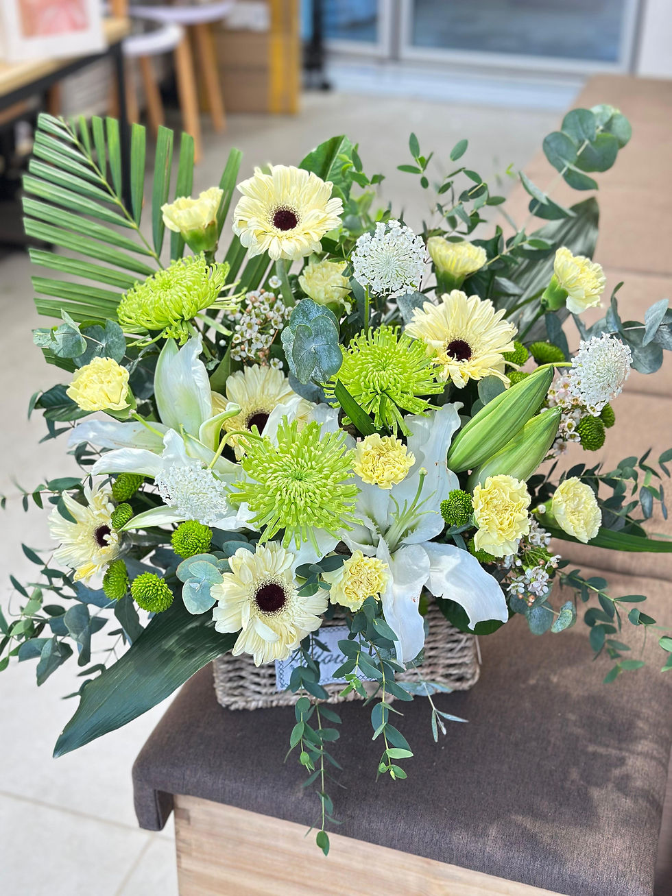 縮圖：白事枱花Sympathy Table Floral TT-SBK01