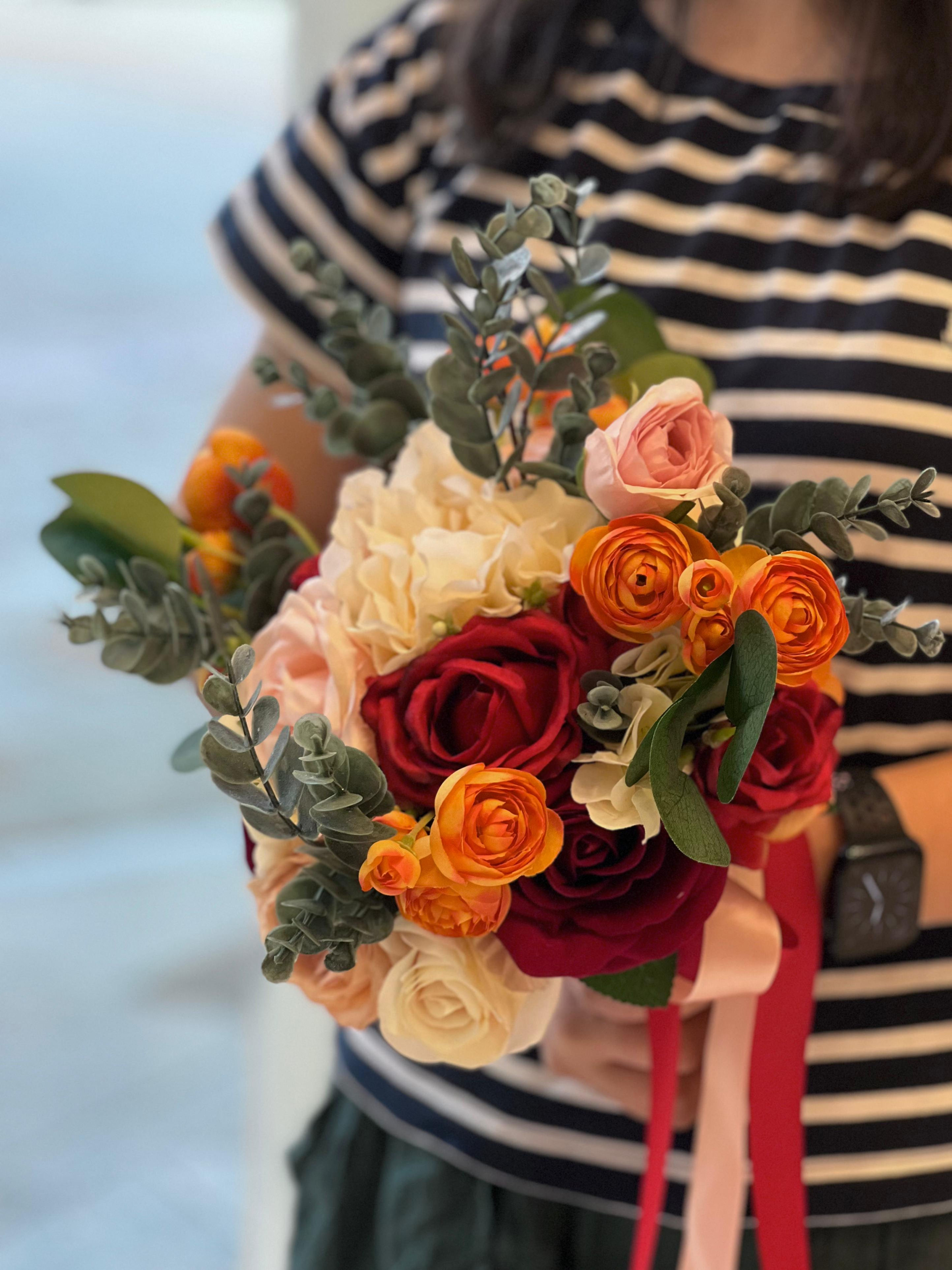 絲花花球 Silk flower bouquet 37