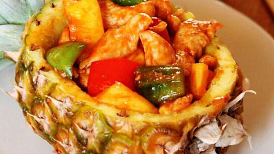 Poulet à l'ananas 50