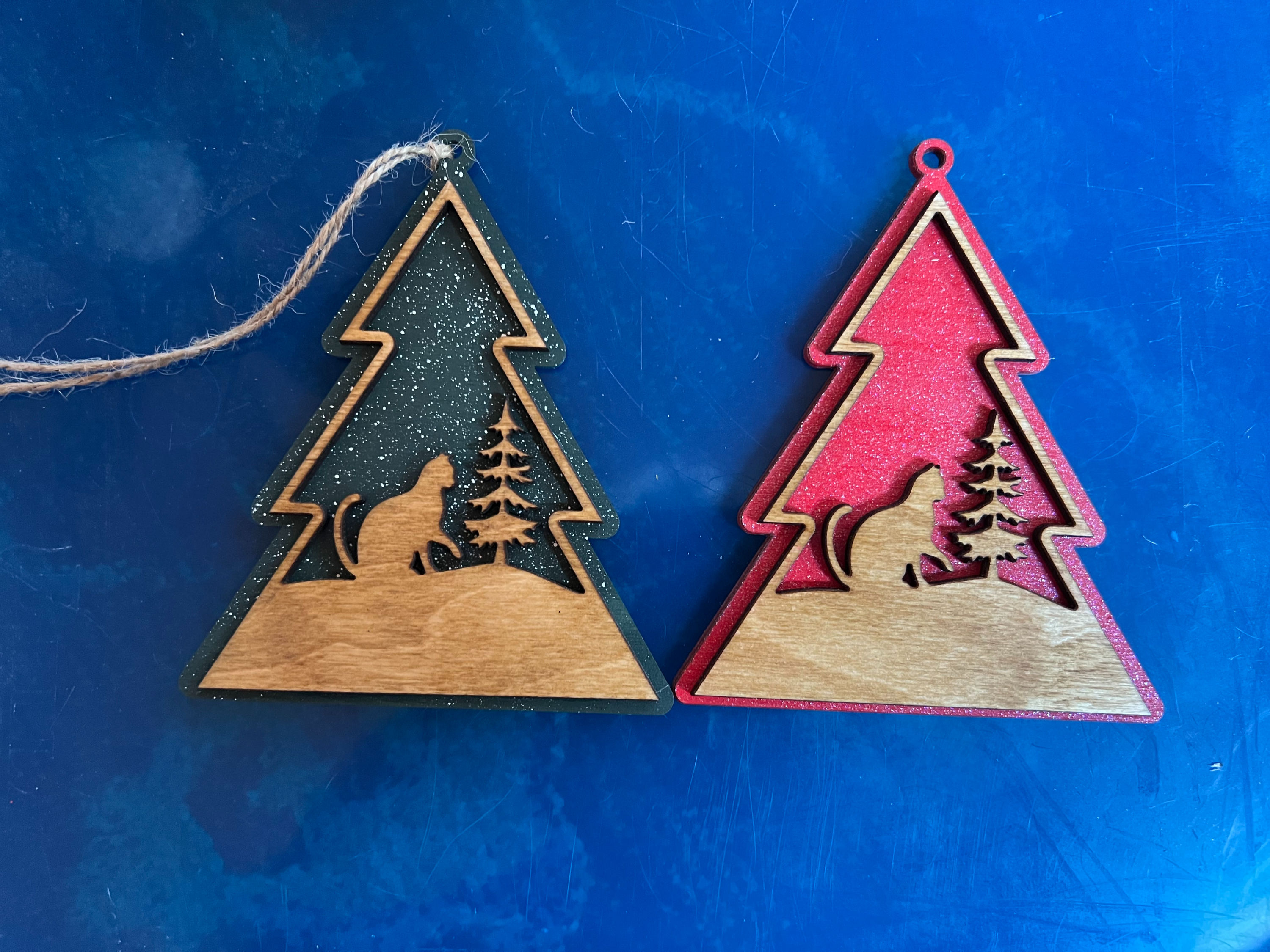 Cat ornament with cats name