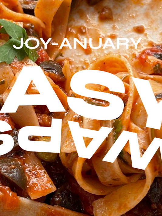 Joyanuary Easy Swaps: Pasta Puttanesca