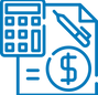 Cost Estimates Icon for Ferrari Philanthropic Consultants in Orange County, California
