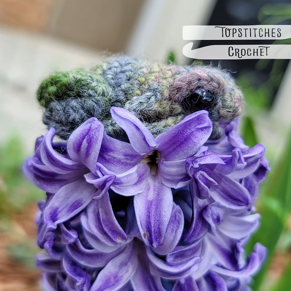 Thumbnail: Tiny Palm-Sized Frog Crochet Pattern
