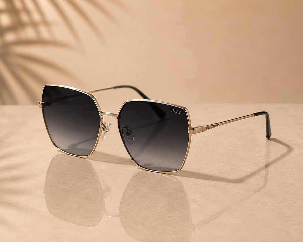 Thumbnail: Irus Geometric Oversized Sunglasses