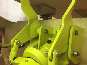 Rudder Compensation Mechanism Installed