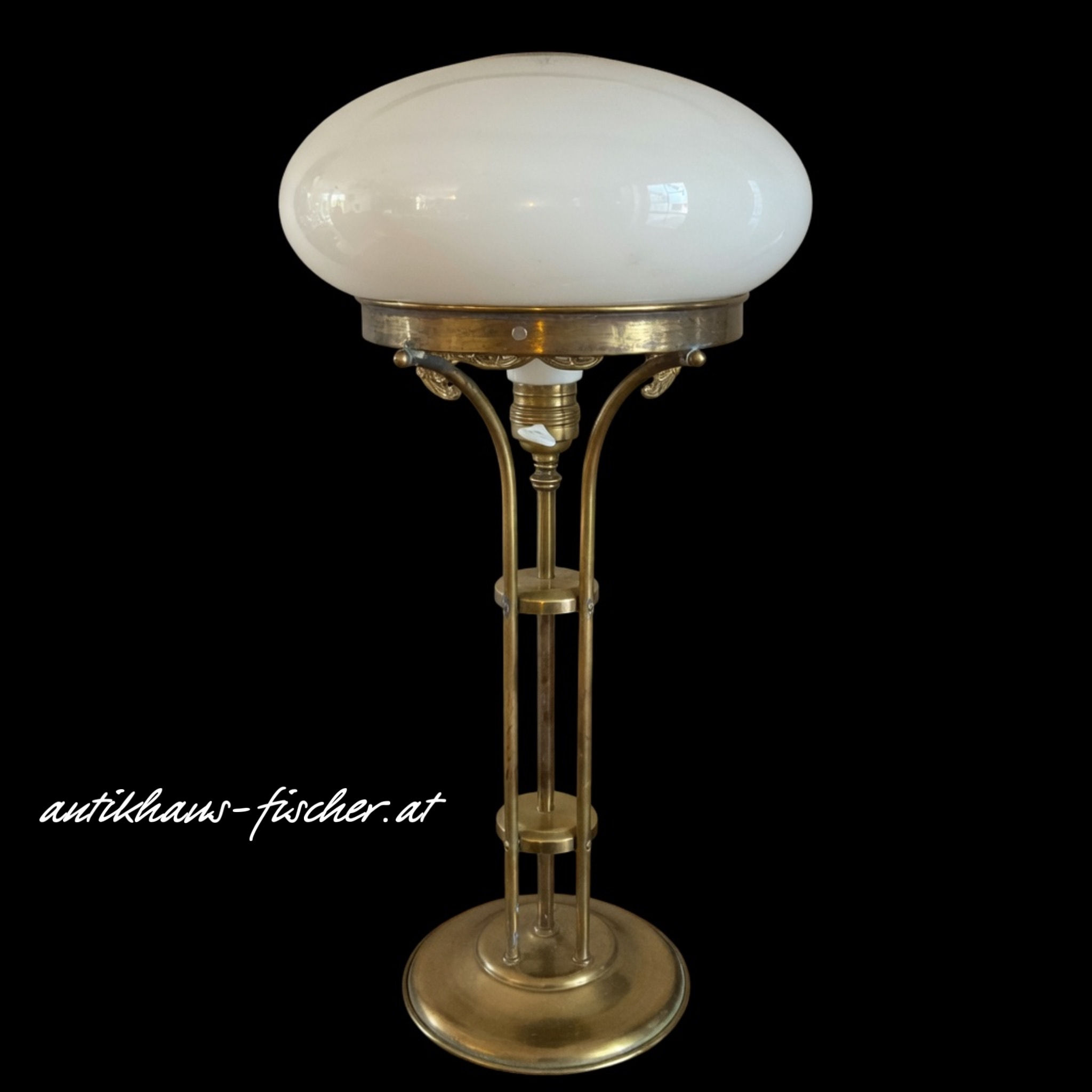 Orig. Jugendstil Tischlampe Pilzlampe Wien um 1910