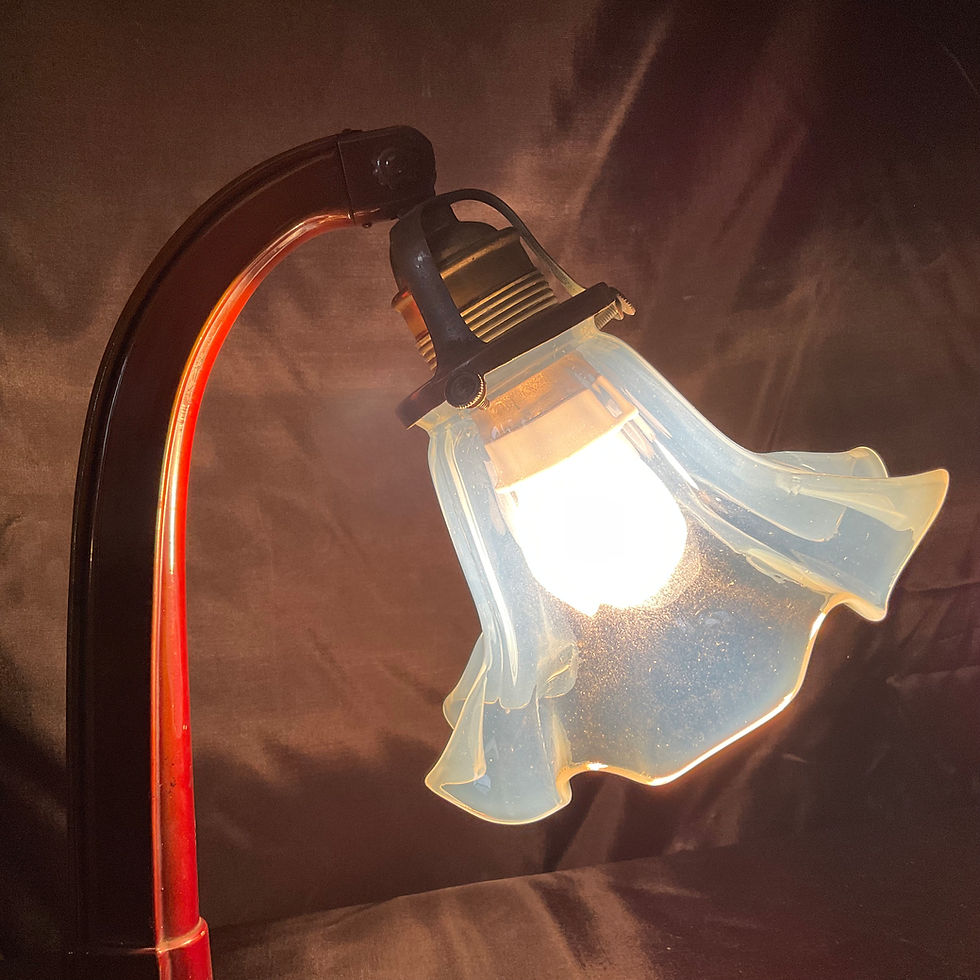 Miniaturbild: Top - Orig. Jugendstil Tischlampe um 1920