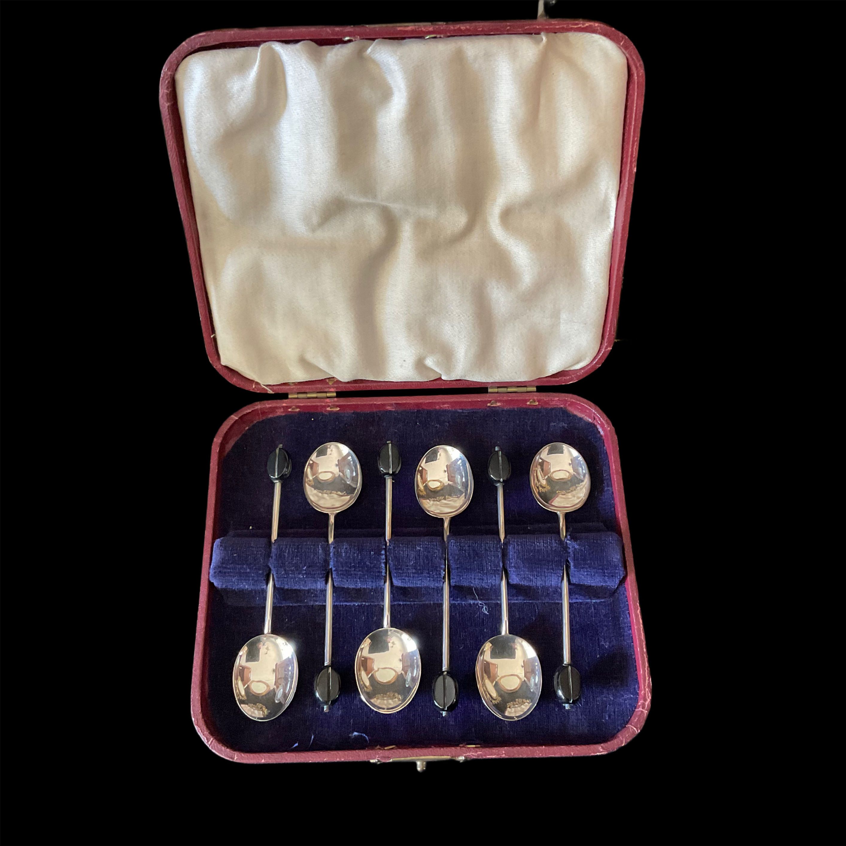 Orig. Sterling Silber 925 Mokkalöffel Birmingham 1927