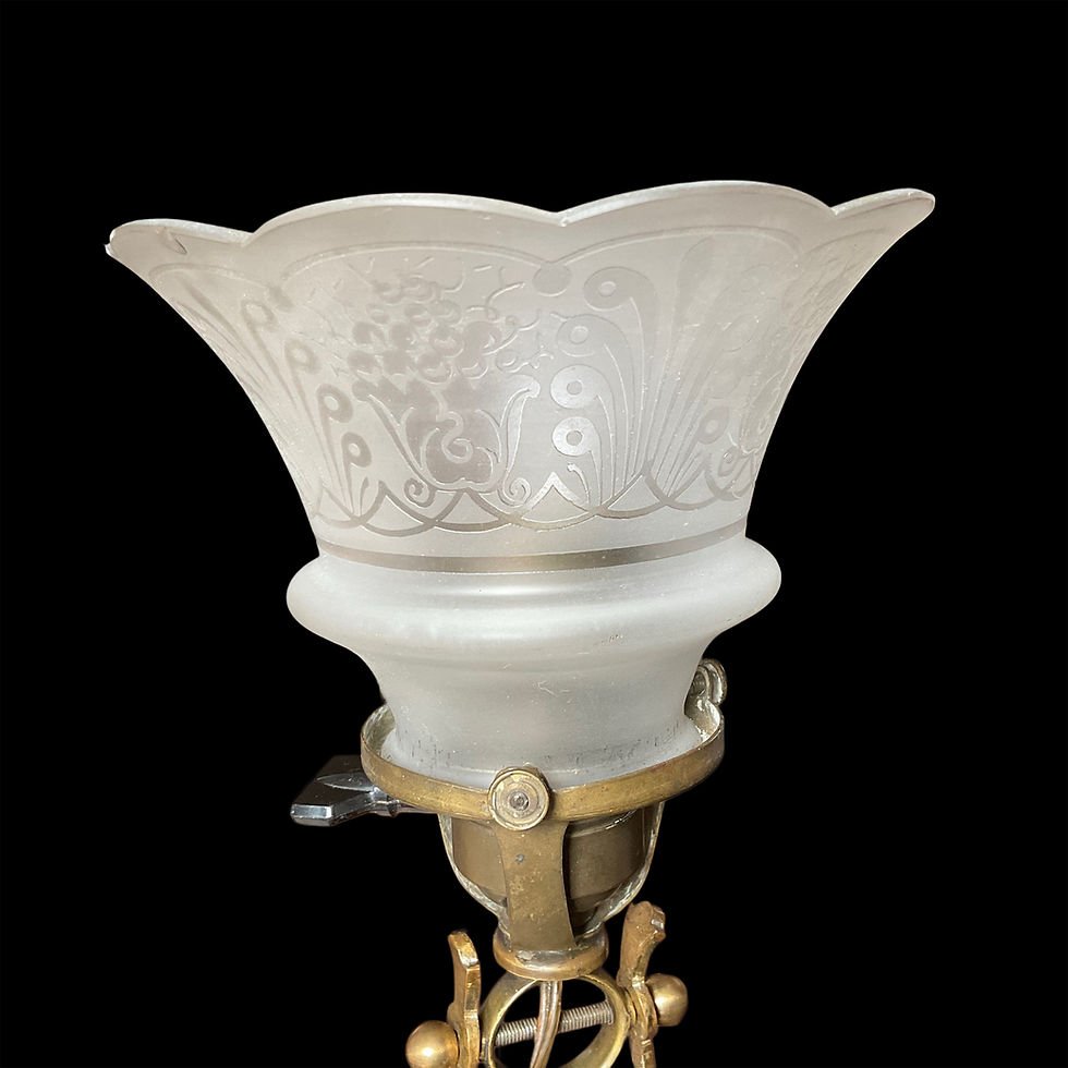 Miniaturbild: Orig. Jugendstil Tischlampe Wandlampe um 1910