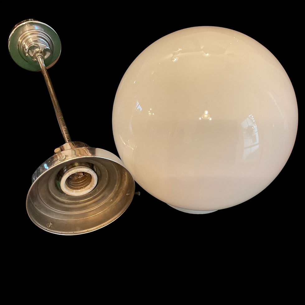 Miniaturbild: Orig. Art Deco Deckenlampe Kugellampe um 1930/40