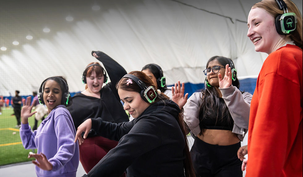 REC THE DOME - Silent Disco @ the Canadore Athletic Dome