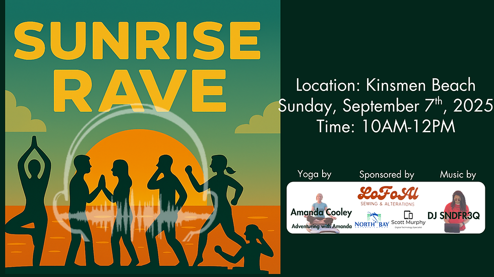 Sunrise Silent Rave - Kinsmen Beach