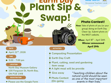 Earth Day: Plant Sip & Swap / Photo Contest