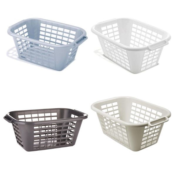 Addis 510610 Rectangular Laundry Basket all colours together