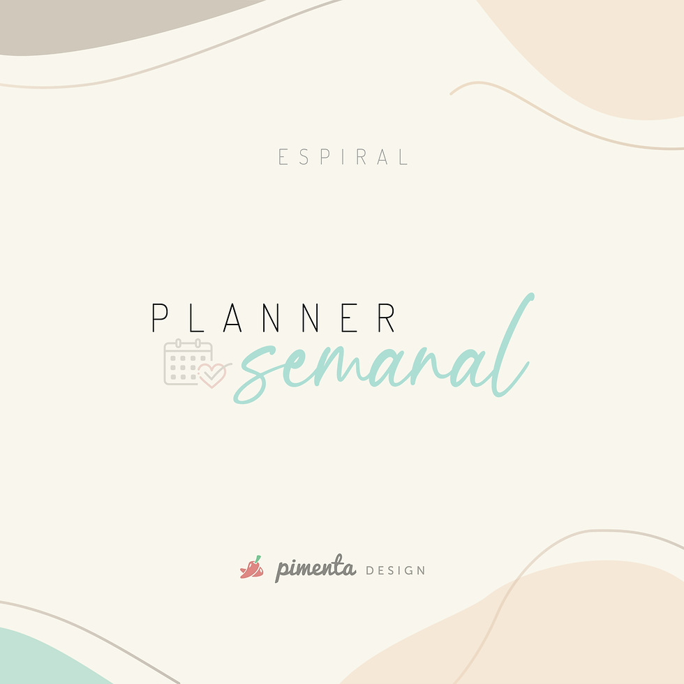 Miniatura: Planner Semanal Encadernado