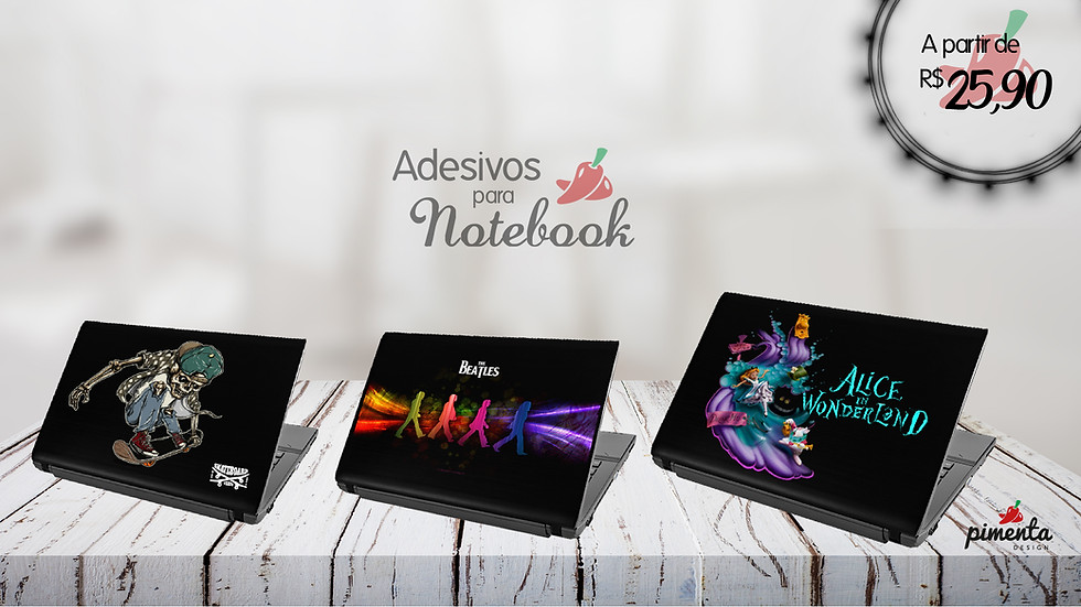 Miniatura: Adesivo para Notebook