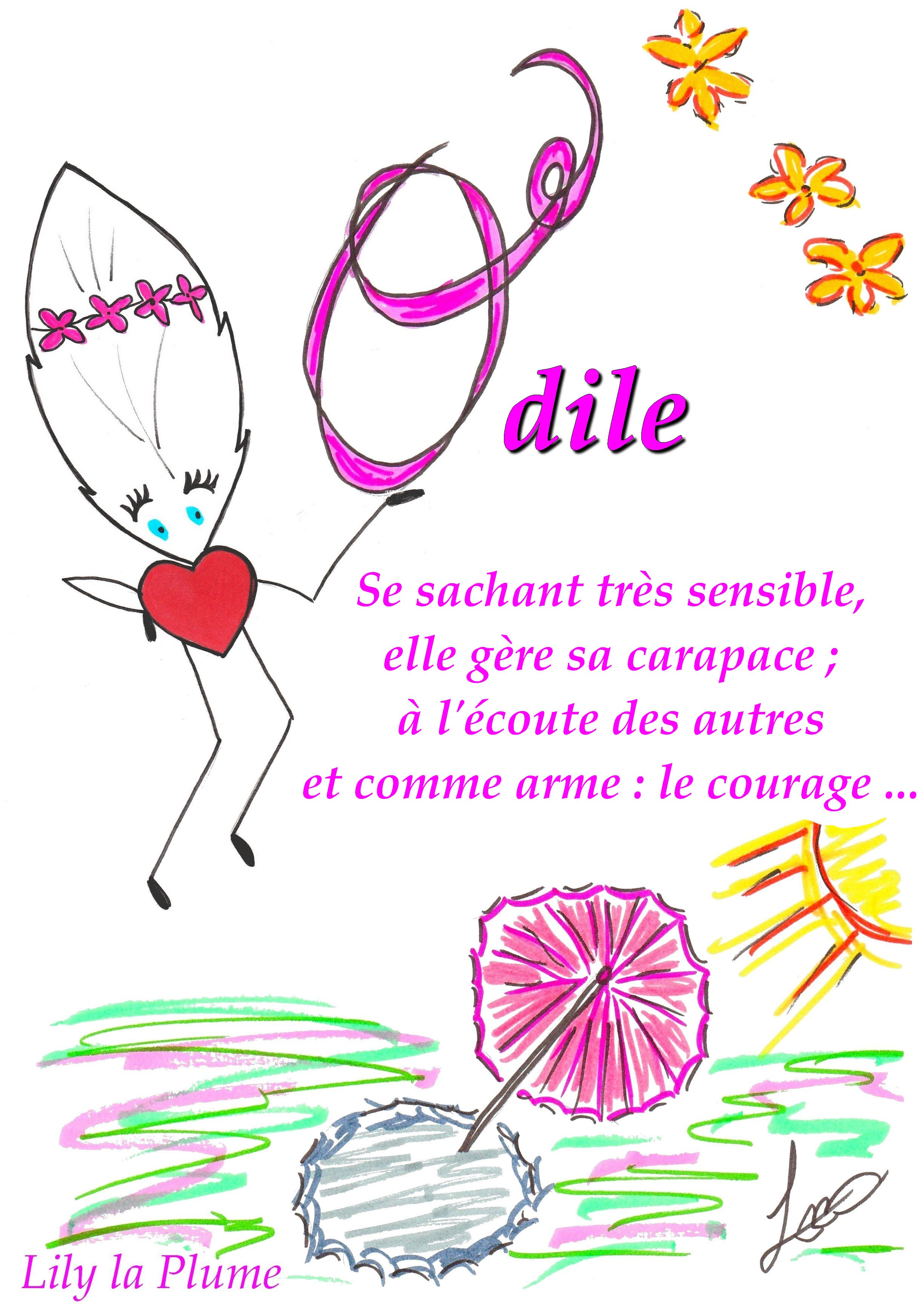 Odile signification prénom