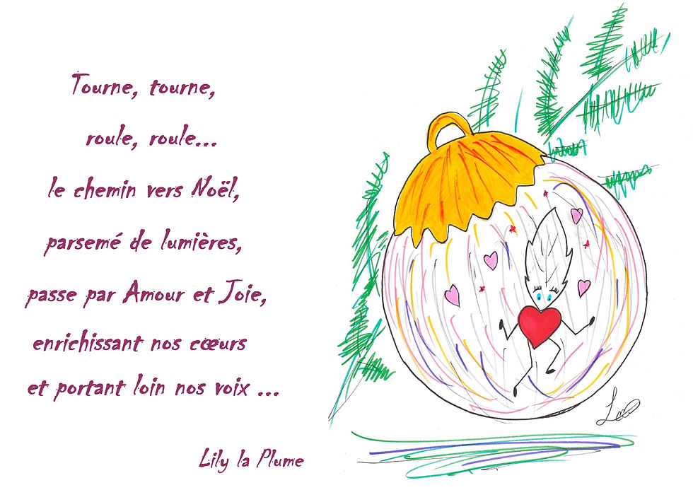 Carte Boule de Noël