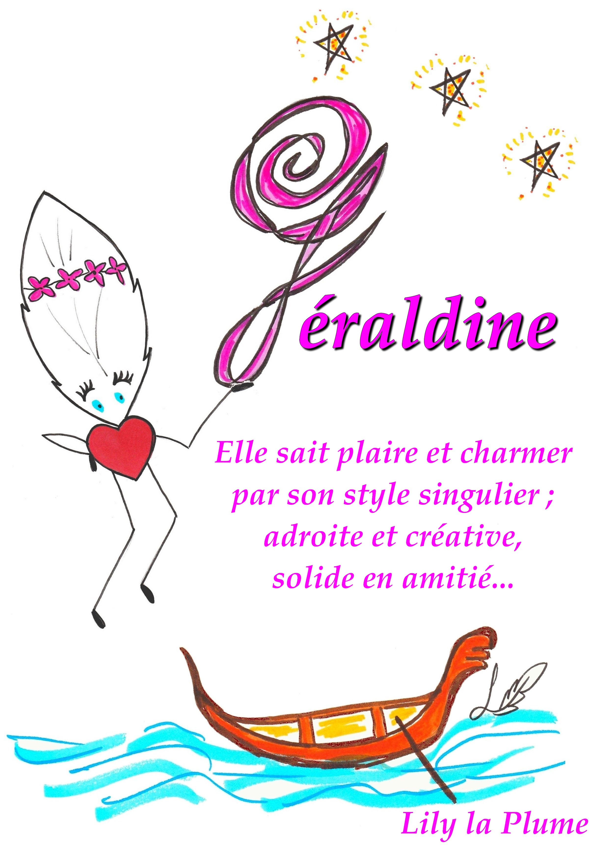 Géraldine signification prénom