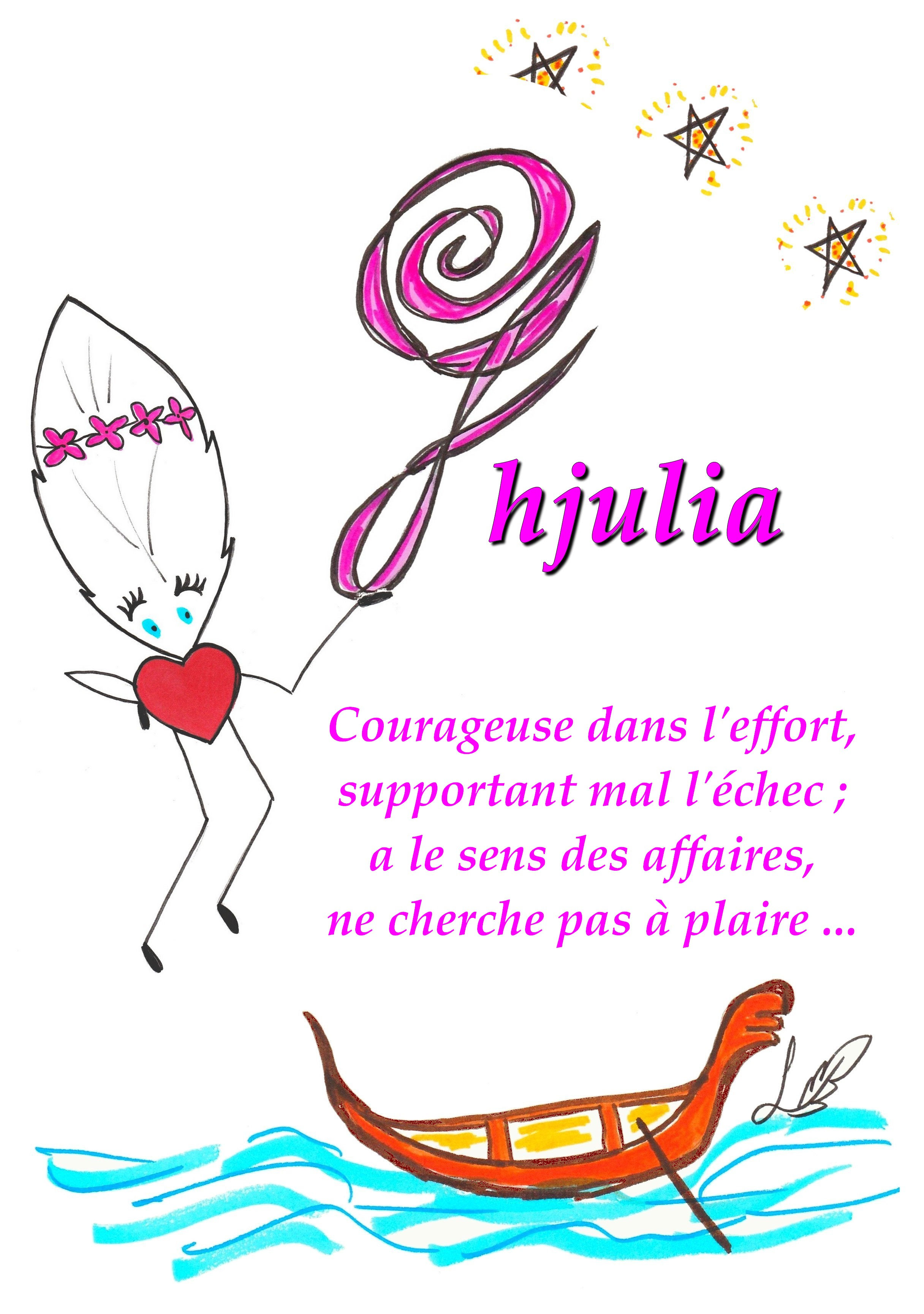 Ghjulia signification prénom