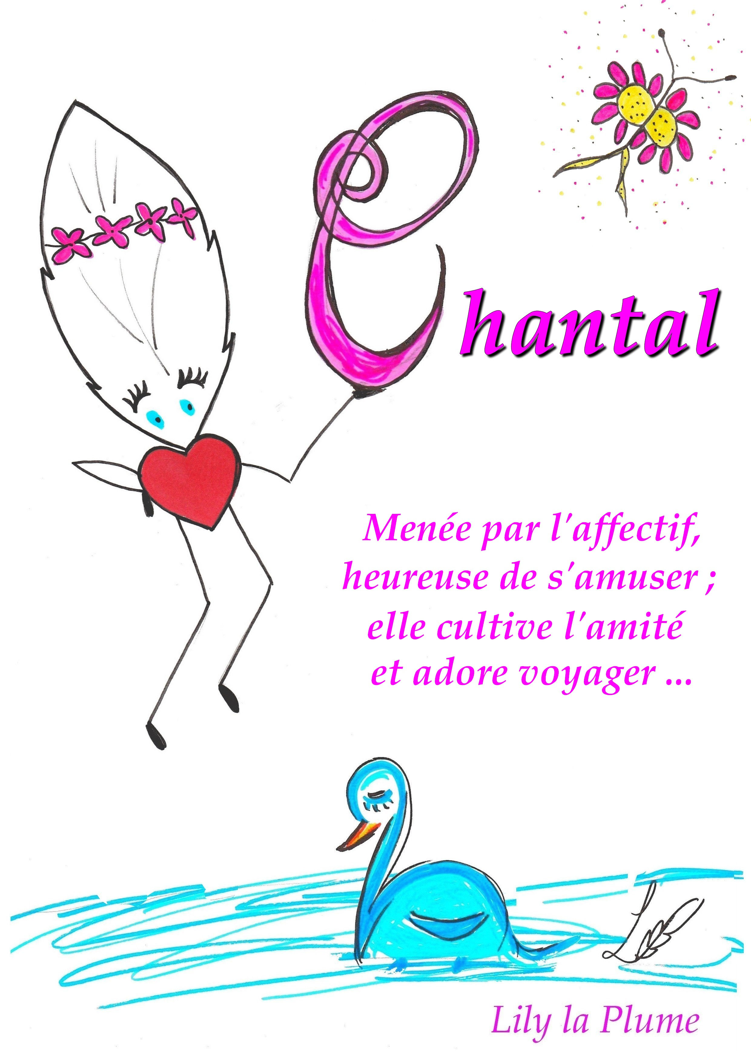 Chantal signification prénom