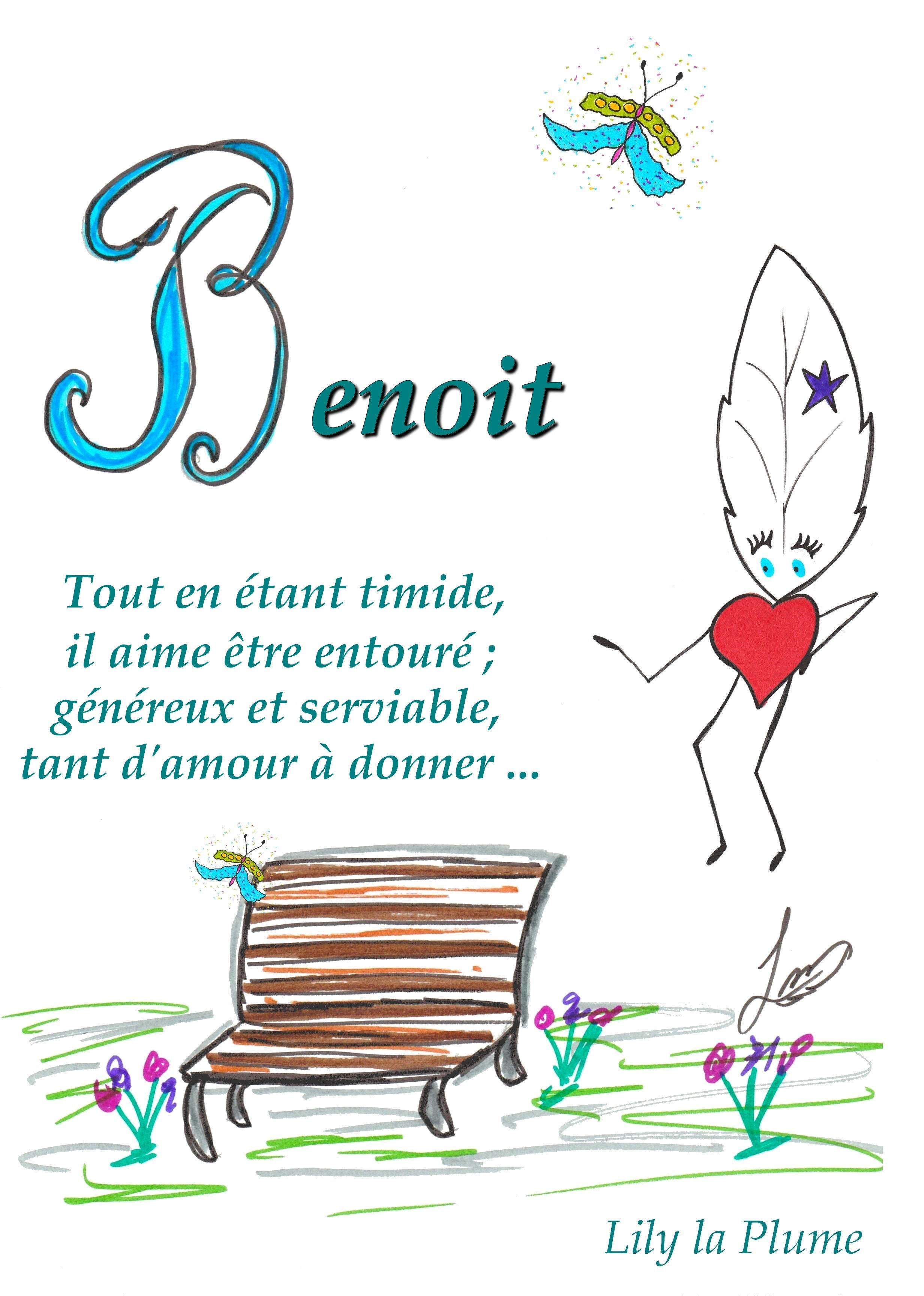 Signification prénom Benoit