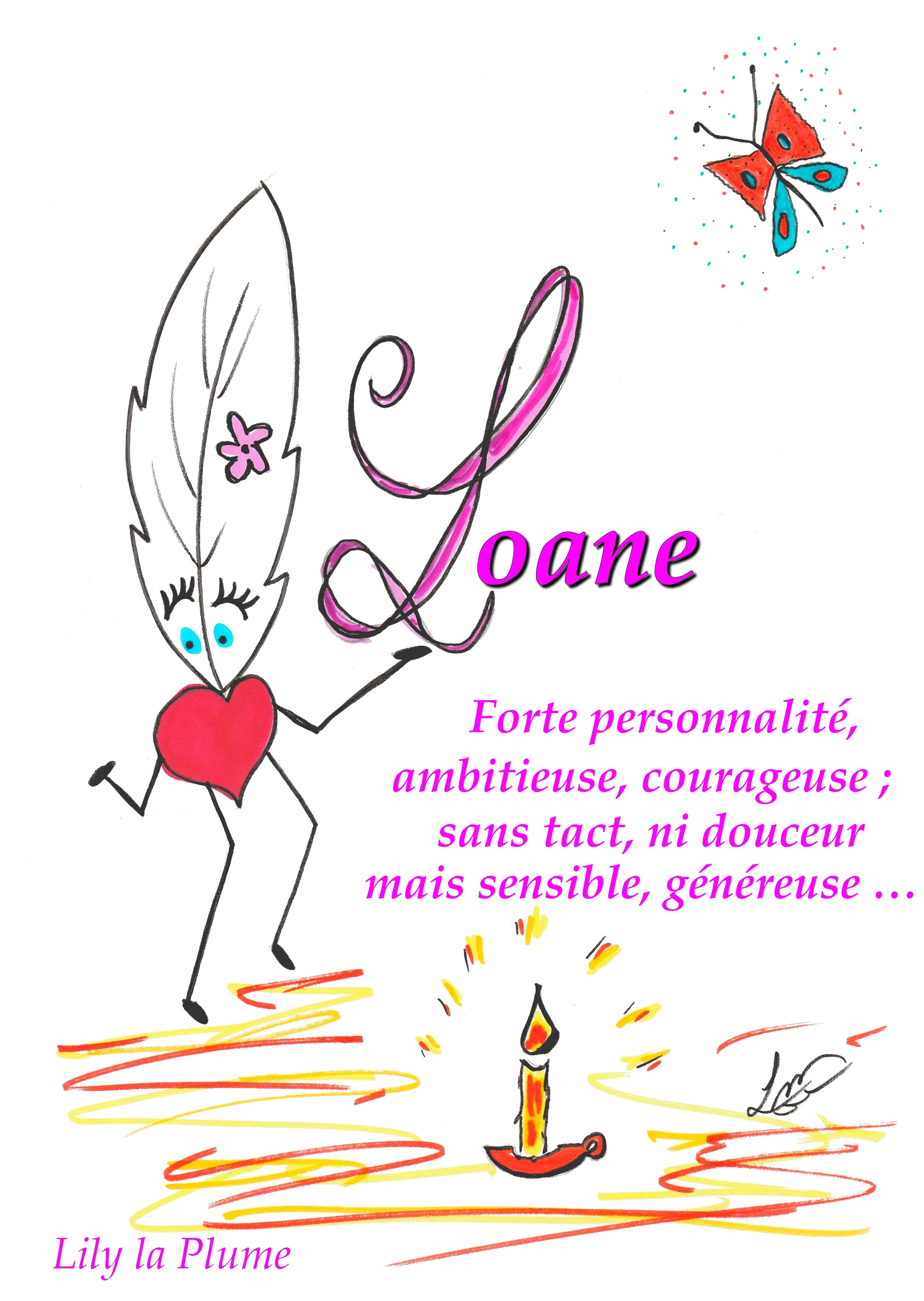 Signification prénom Loane