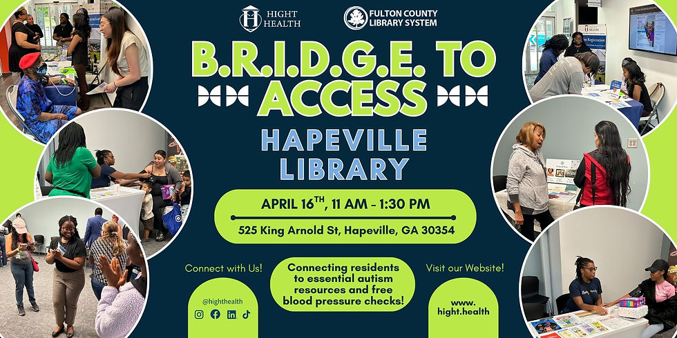 May 5 - Hapeville BRIDGE to Access Event