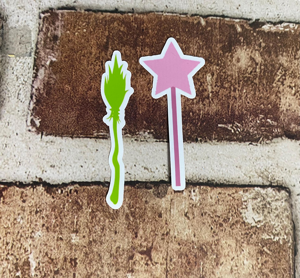 Thumbnail: Wand and Broom Stickers