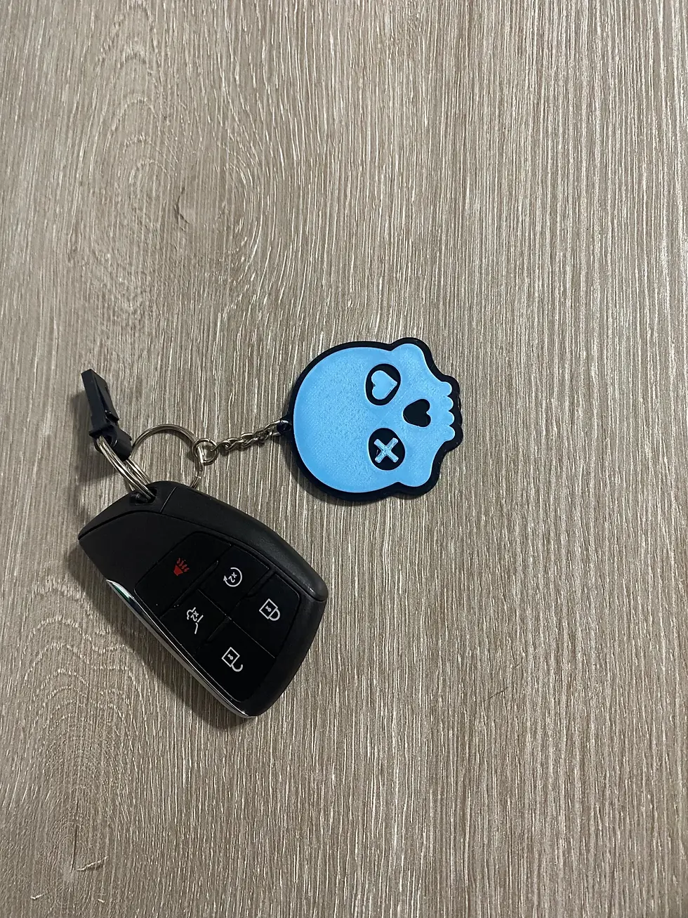 Thumbnail: Lights Out Glow in the Dark Keychain