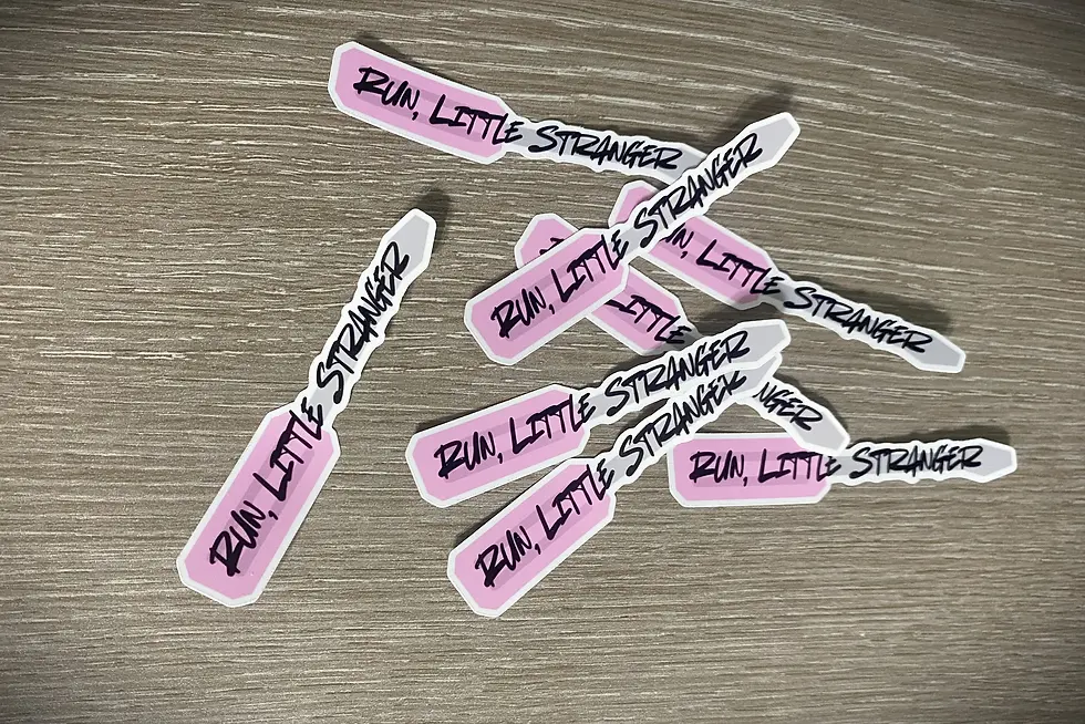Thumbnail: Run Little Stranger Sticker