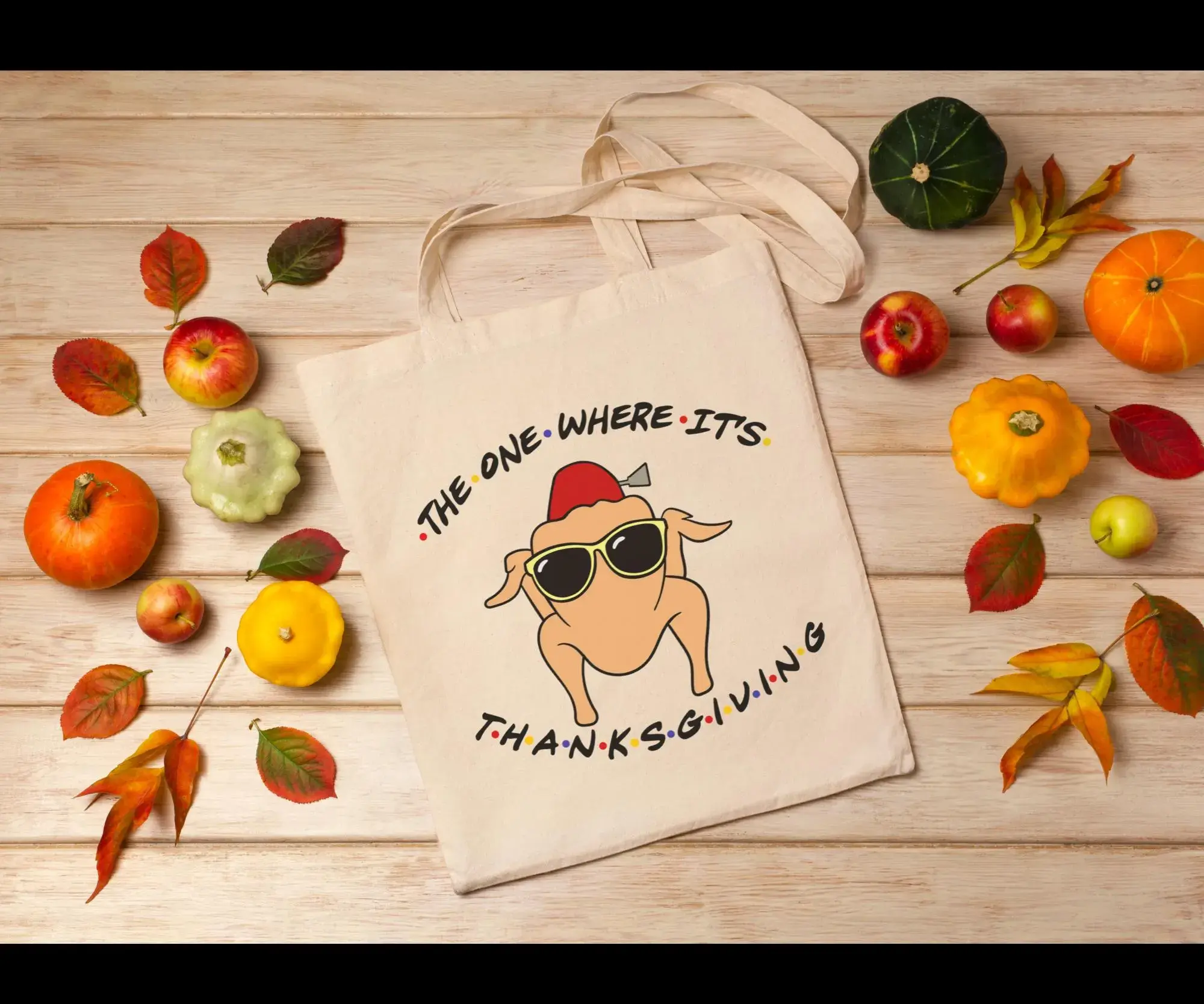 The One Where It's Thanksgiving Tote