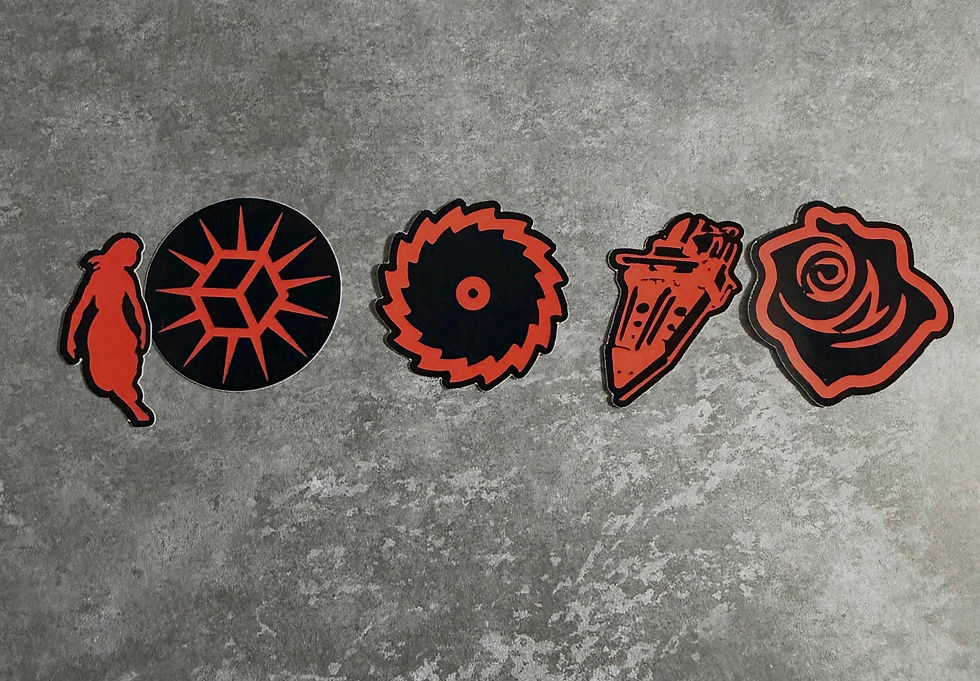 Thumbnail: 5-piece Pierce the Veil Era Album Sticker set
