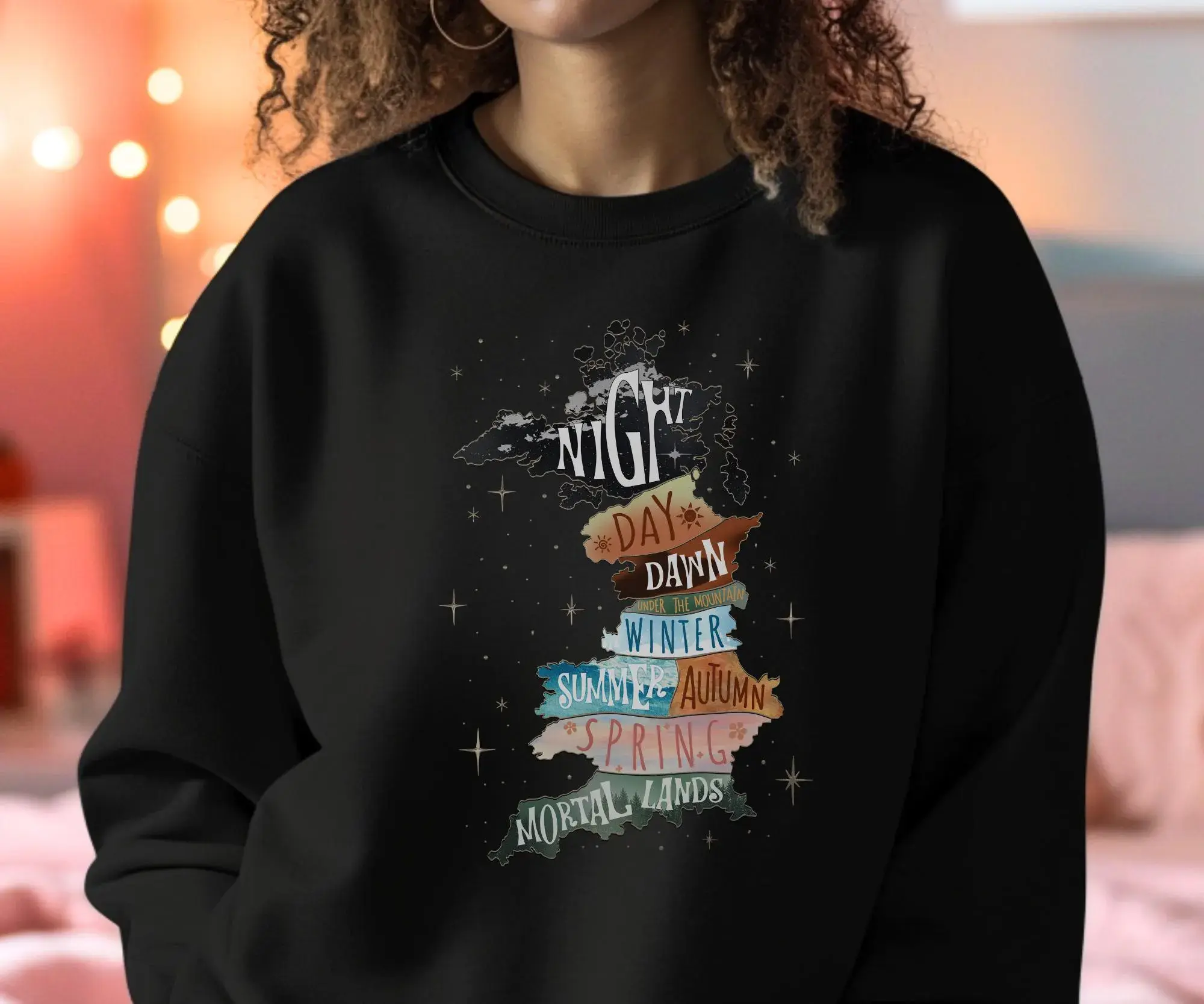 Prythian Map Sweater