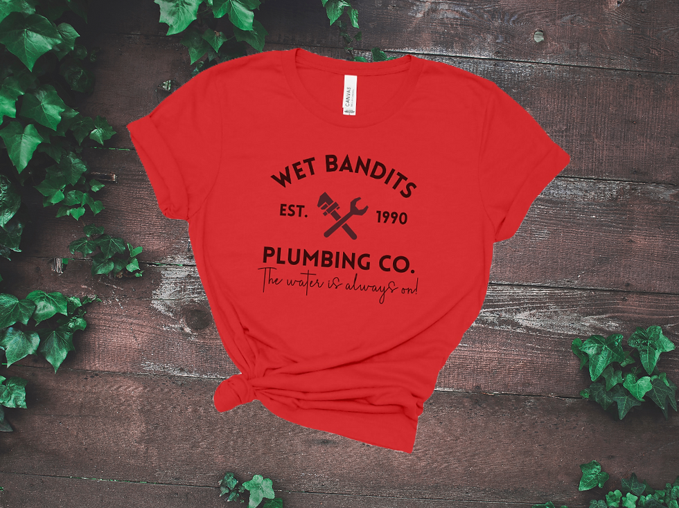 Thumbnail: Wet Bandits Plumbing Shirt