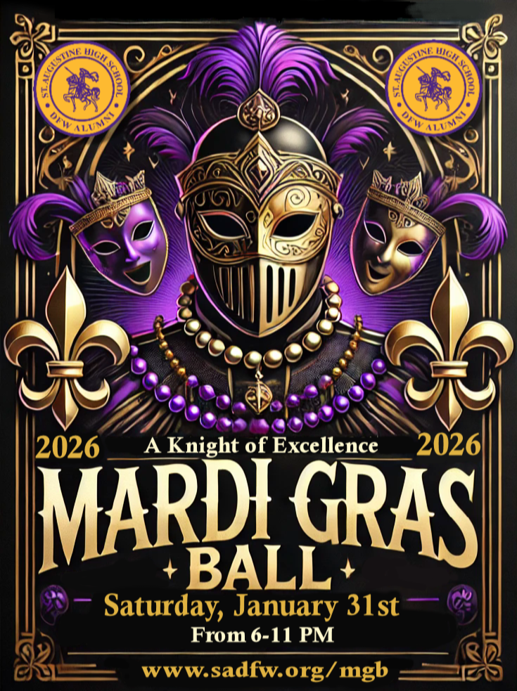 2026 St Aug DFW Alumni Mardi Gras Ball