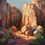 Thumbnail: Arizona desert boulders painting 