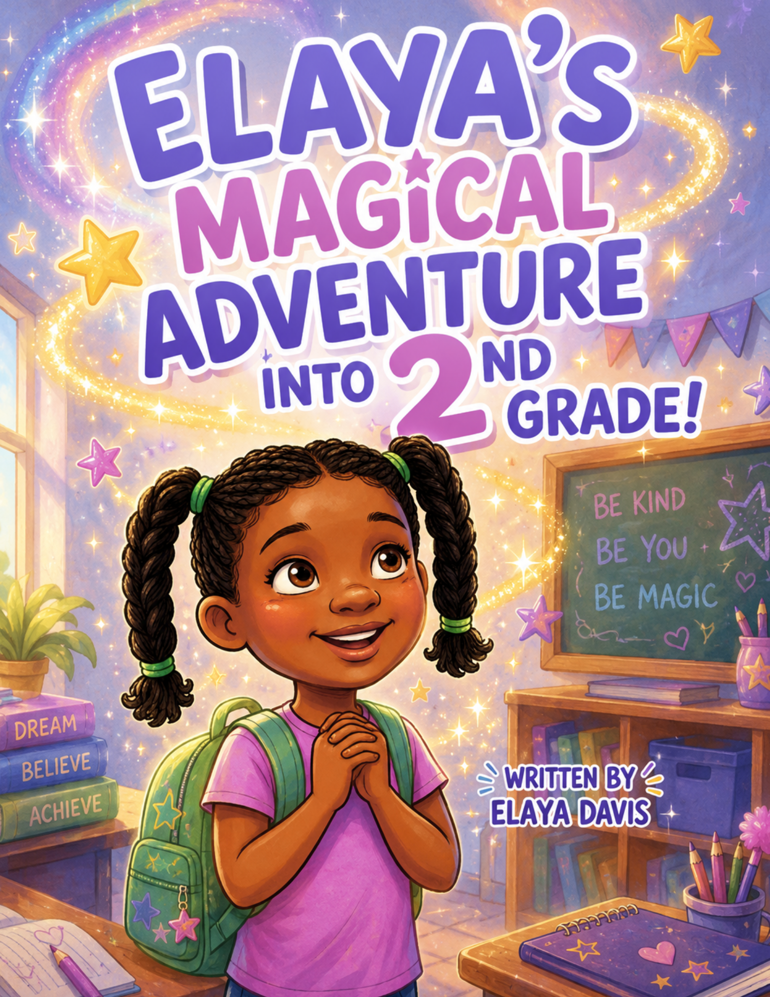 Elaya's Magical Adventure into the 2nd Grade by Elaya Davis
