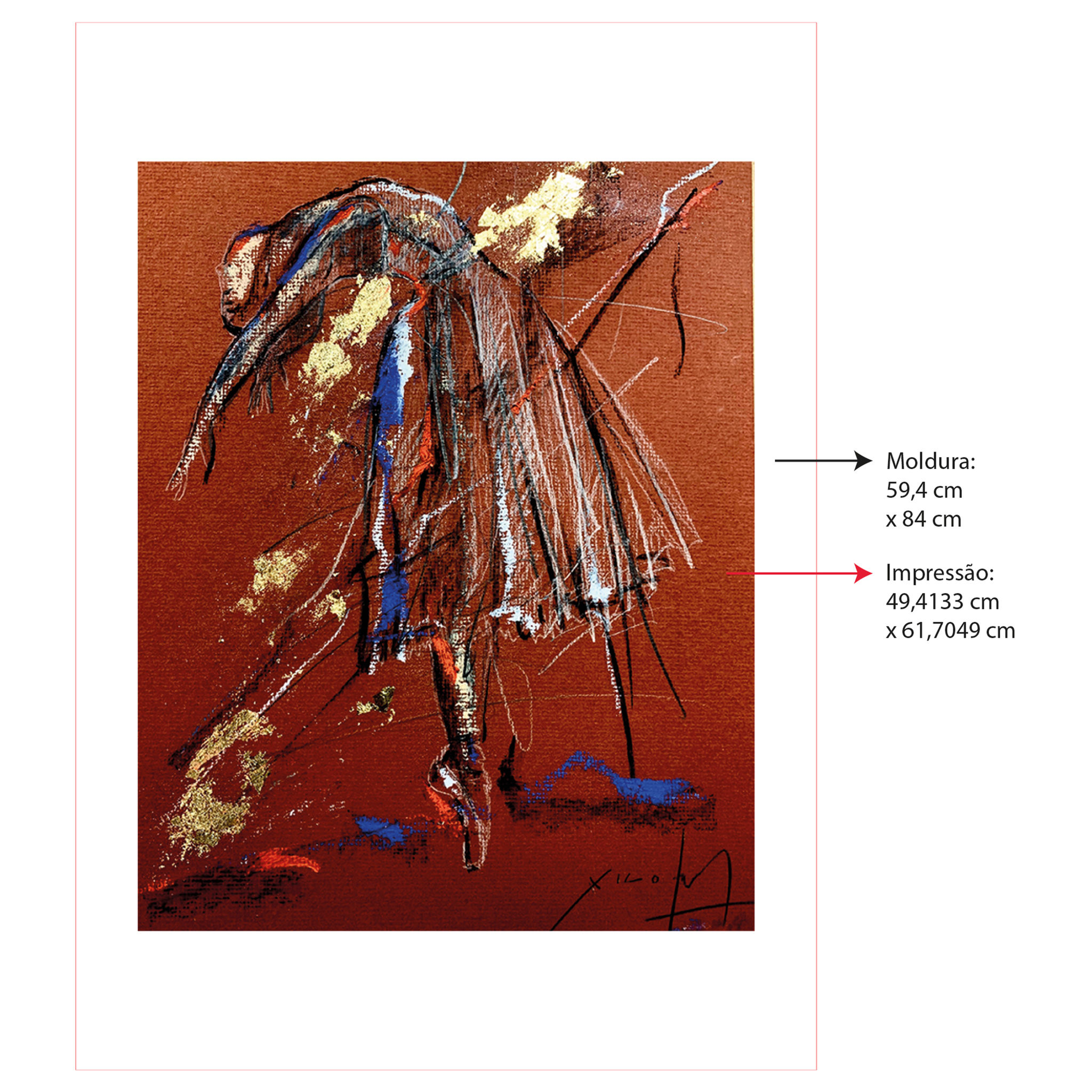 Digigraphies The Ballerina