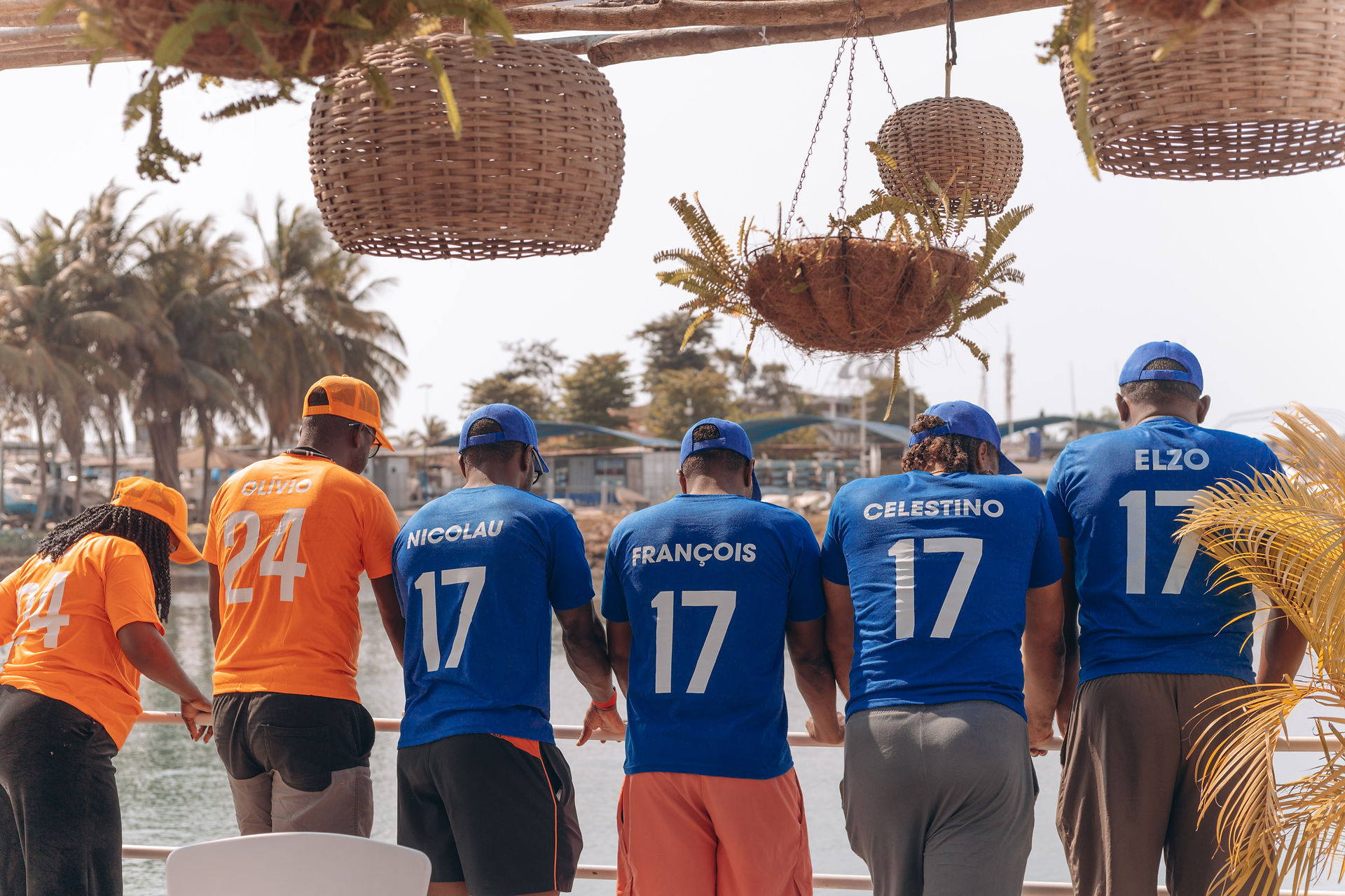 Colaboradores da CAVISA Oil no Team Building de Padel
