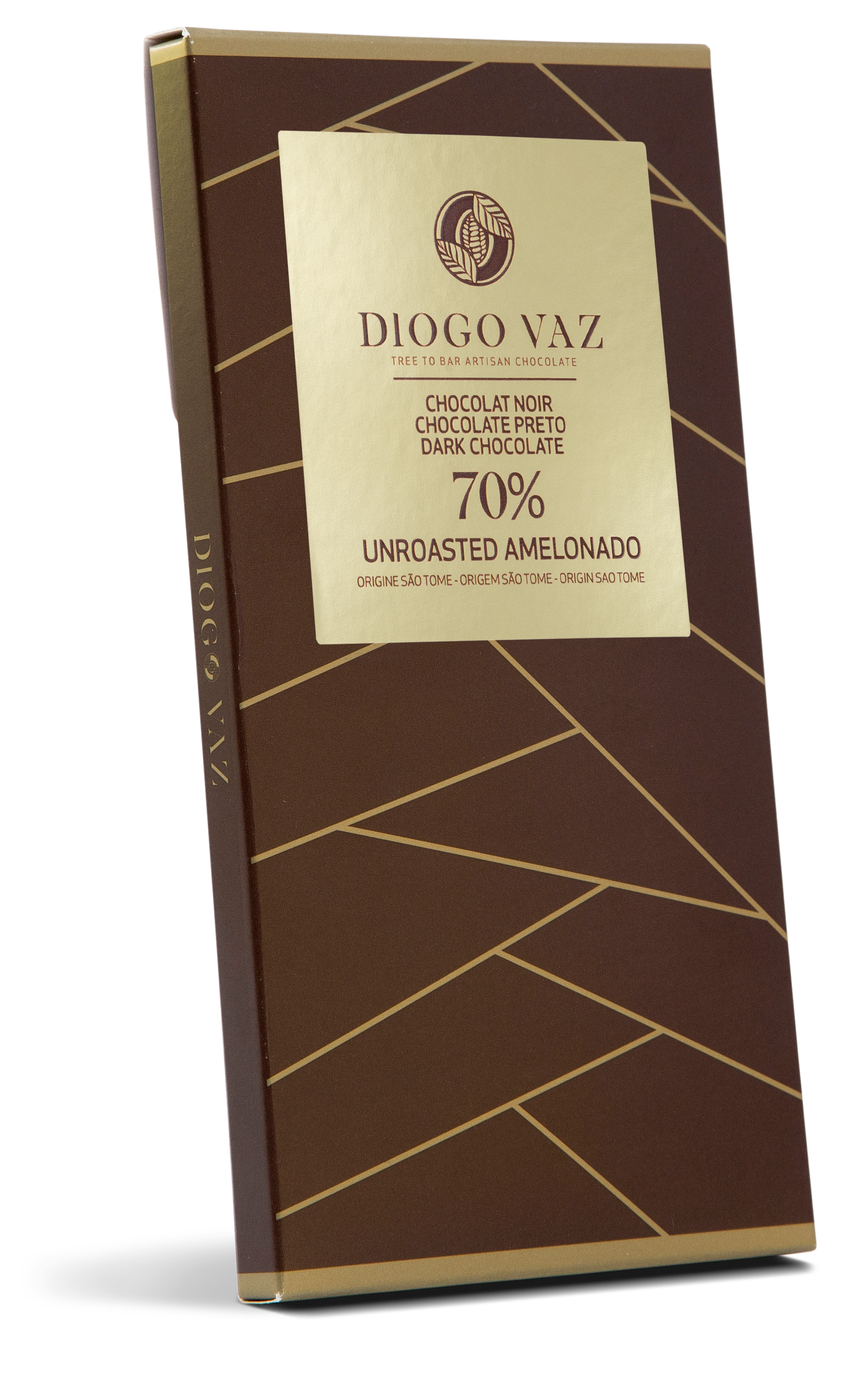 Tablete Chocolate 70% Amelonado Unroasted